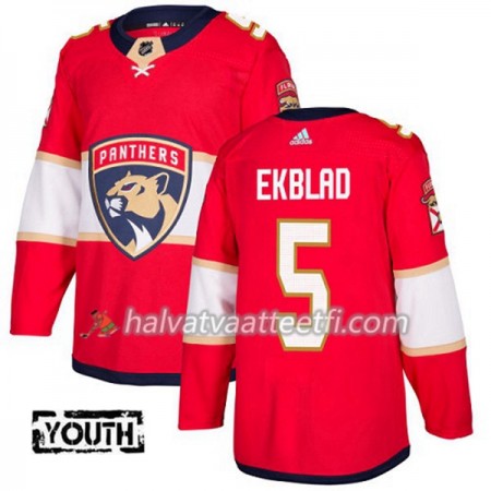 Lasten NHL Florida Panthers Pelipaita Aaron Ekblad 5 Adidas 2017-2018 Punainen Authentic Lasten NHL Florida Panthers Pelipaita Aaron Ekblad 5 Adidas 2017-2018 Punainen Authentic